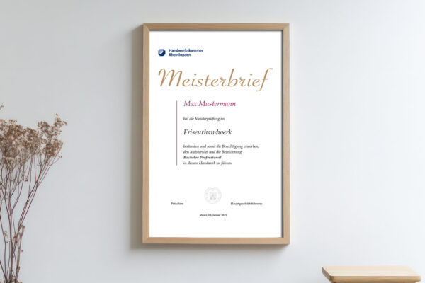 Meisterbrief mit Registrieren Alles, was Sie wissen müssen Meisterbrief mit Registrieren